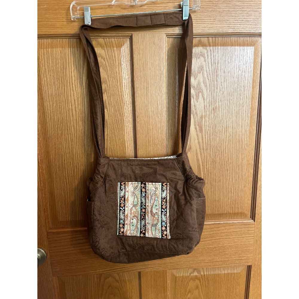 Patchwork USA Handmade ARTISAN Multicolor Boho Hippie Shoulder Bag Purse - Picture 1 of 8